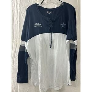 New Era Navy and White Short Sleeve Tee